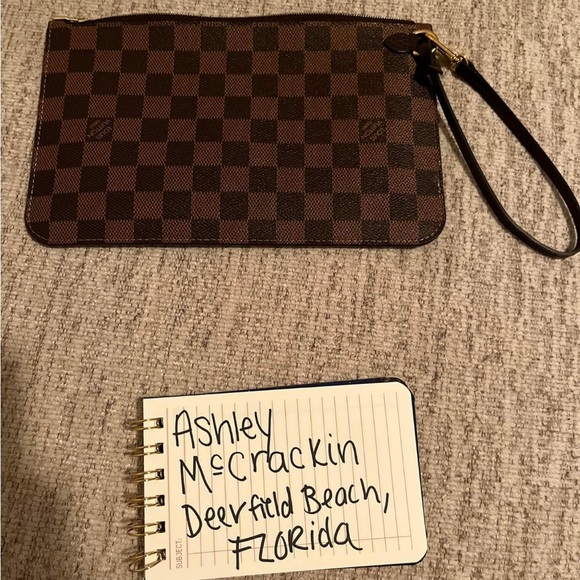 louis vuitton neverfull pouch DE - Picture 2 of 9